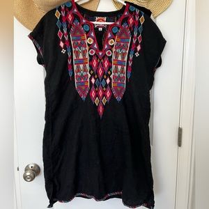 Gorgeous Johnny Was beach cover up